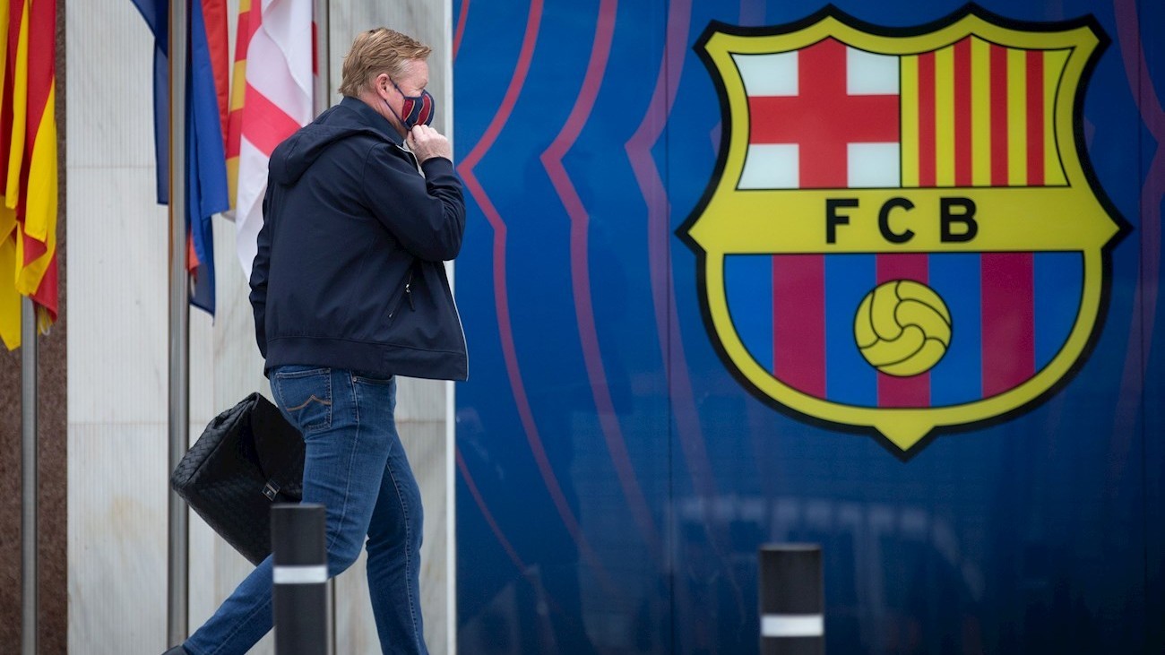 Koeman y la ruina del Barça: "No sé si la plantilla ha cobrado este mes"