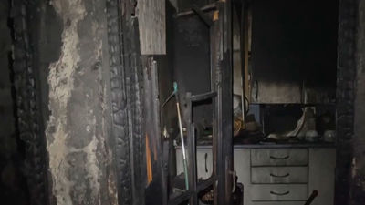 Los dos heridos graves en el incendio de Alcalá son la mujer y el  hijo del fallecido