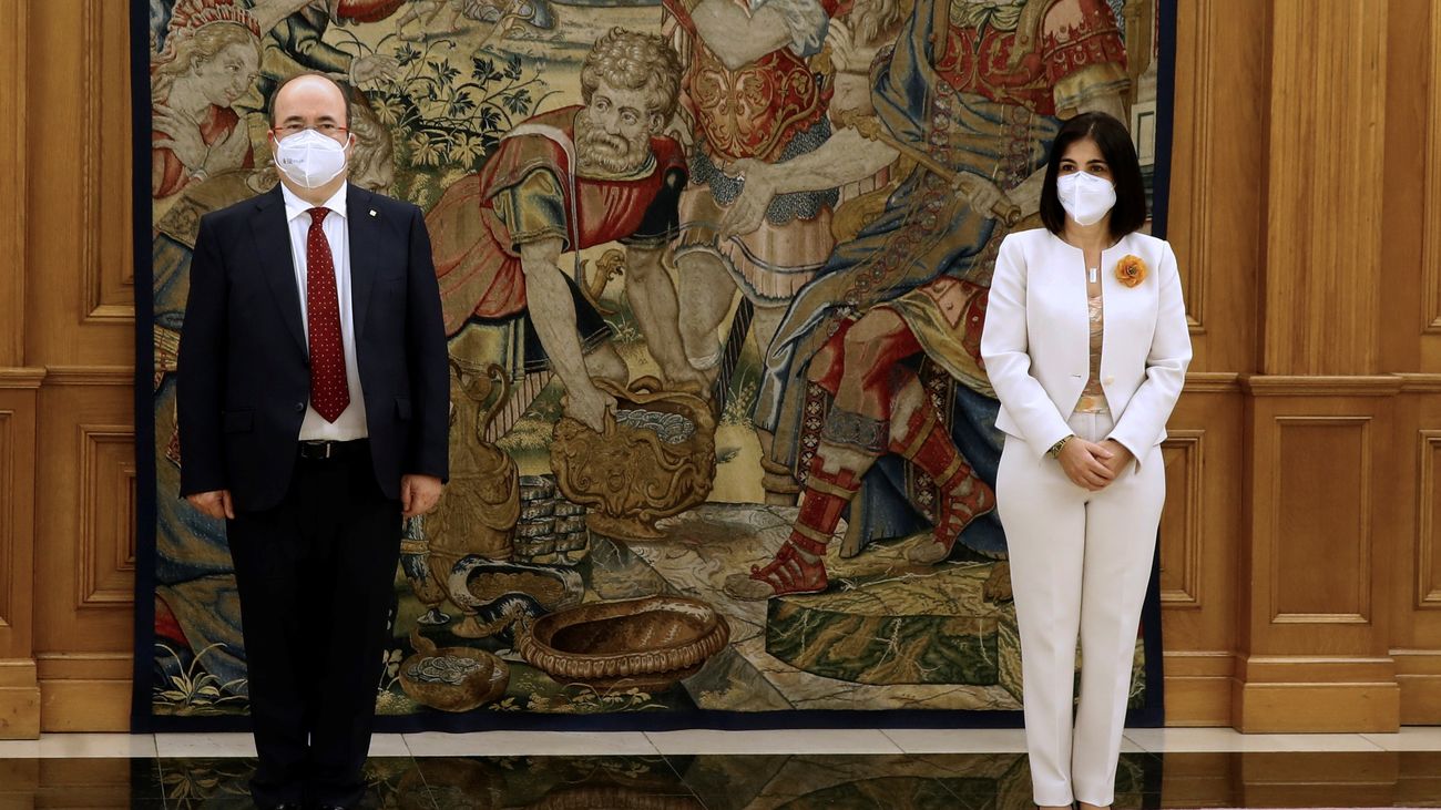 Darías e Iceta toman posesión de sus carteras