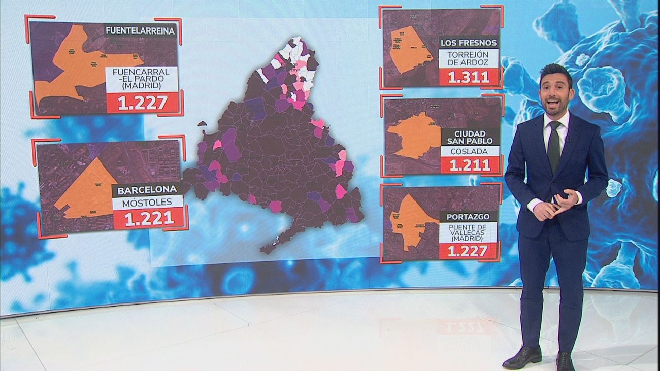 ¿Cuáles son las zonas básicas de salud que tienen más posibilidades de ser confinadas  por la pandemia?