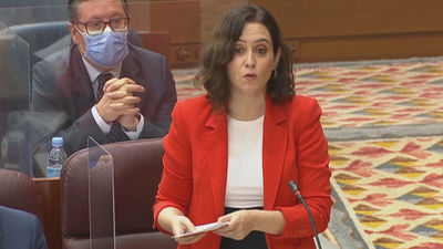 La pandemia de Covid y la nevada 'Filomena' centran el Pleno de la Asamblea de Madrid