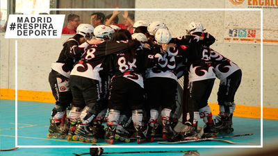 Victoria del Tres Cantos para coliderar la liga Élite de hockey línea