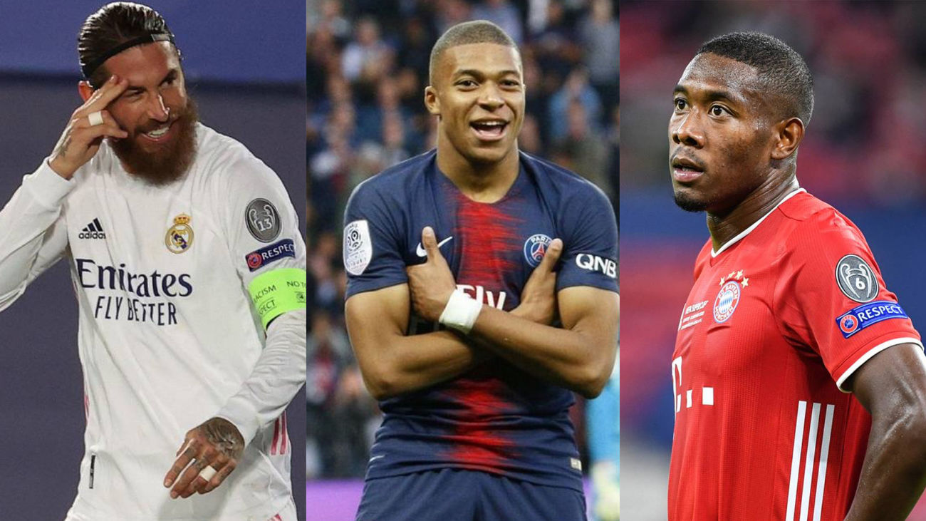 Mbappé, Sergio Ramos y Alaba, casos abiertos en el Real Madrid
