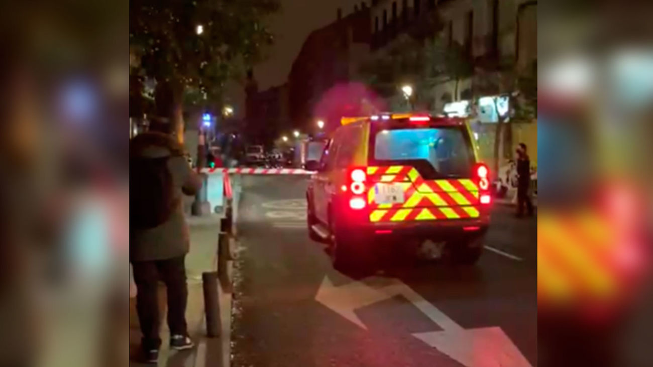 La Policía acordona la calle Toledo por un escape de gas