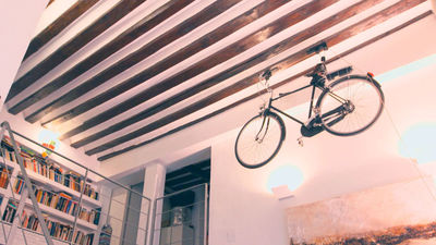 La casa de la bici en el techo en donde vivió Ventura Rodríguez