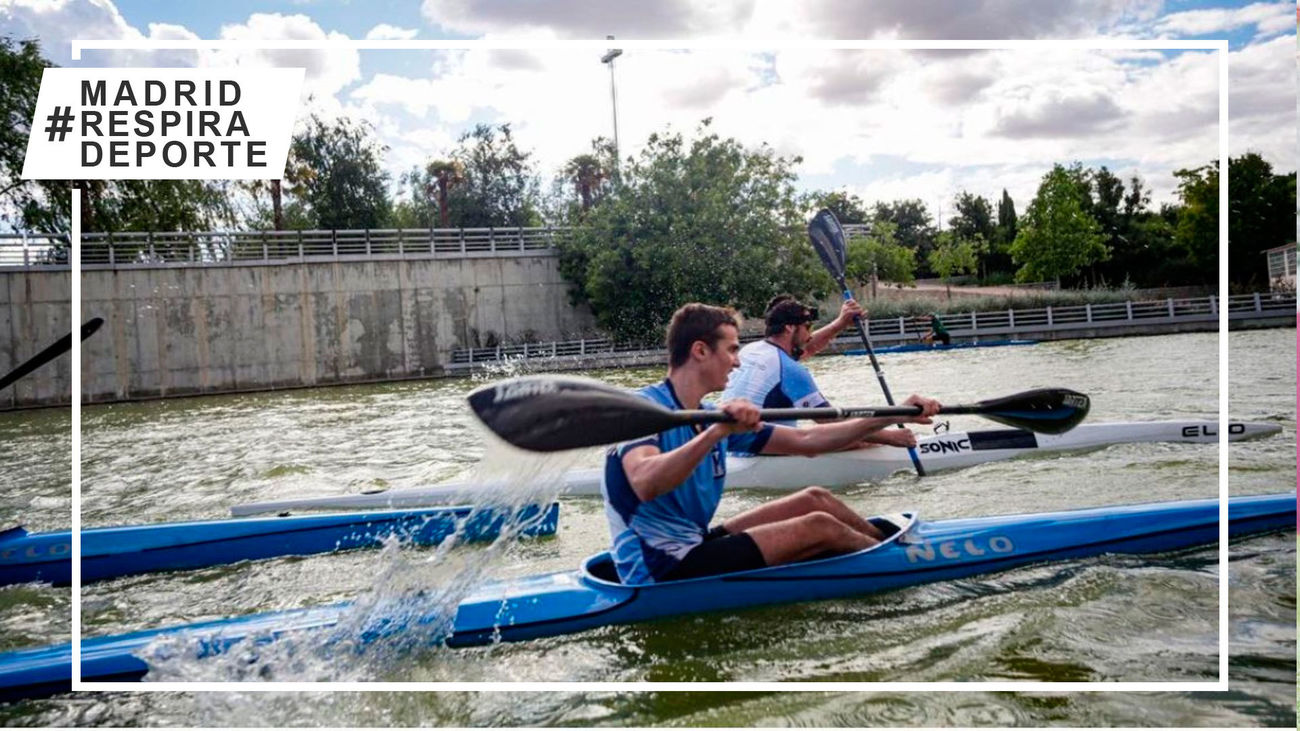 El Ayuntamiento de Madrid pone en marcha la escuela de piragüismo en Puerta de Hierro