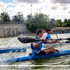Eescuela de piragüismo en Puerta de Hierro
