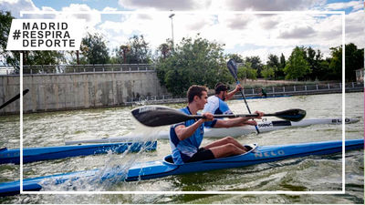 El Ayuntamiento de Madrid pone en marcha la escuela de piragüismo en Puerta de Hierro
