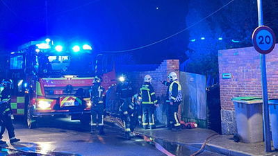 Muere un hombre de 90 años, con síndrome de diógenes, en el incendio de su chalet de Pozuelo
