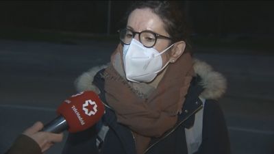 La oncóloga Gloria Martina, primera sanitaria del Zendal en alojarse en el hotel AC Marriot Feria