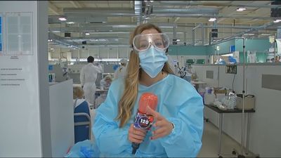 Nos metemos dentro de la novedosa Unidad de Cuidados Respiratorios del hospital Zendal