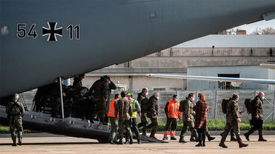 Portugal, con récord de enfermos en UCI, recibe ayuda de Alemania