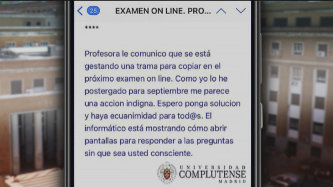 Los estudiantes denuncian tramas para copiar en los exámenes online
