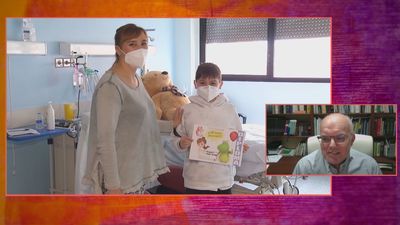 Salvar del covid a Mateo, un niño de 10 años, todo un reto para el pediatra Ramón
