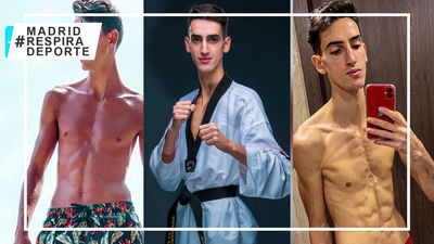 La extrema delgadez del taekwondista Jesús Tortosa