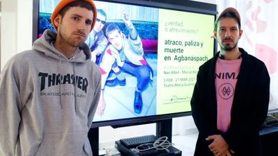 ‘Atraco, paliza y muerte en Agbanäspach’, teatro para levantar el ánimo