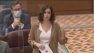 Ayuso acusa a los sindicatos "allegados" a la izquierda de "boicotear" el hospital Zendal