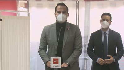 Aguado pide al Gobierno central más vacunas y que autorice test libres y de autodiagnóstico