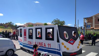 Quejas por la reducción de vagones en la línea 11 del Metro de Madrid