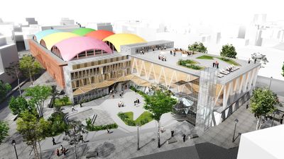 Polémica vecinal por la instalación de una terraza en el nuevo polideportivo de La Cebada