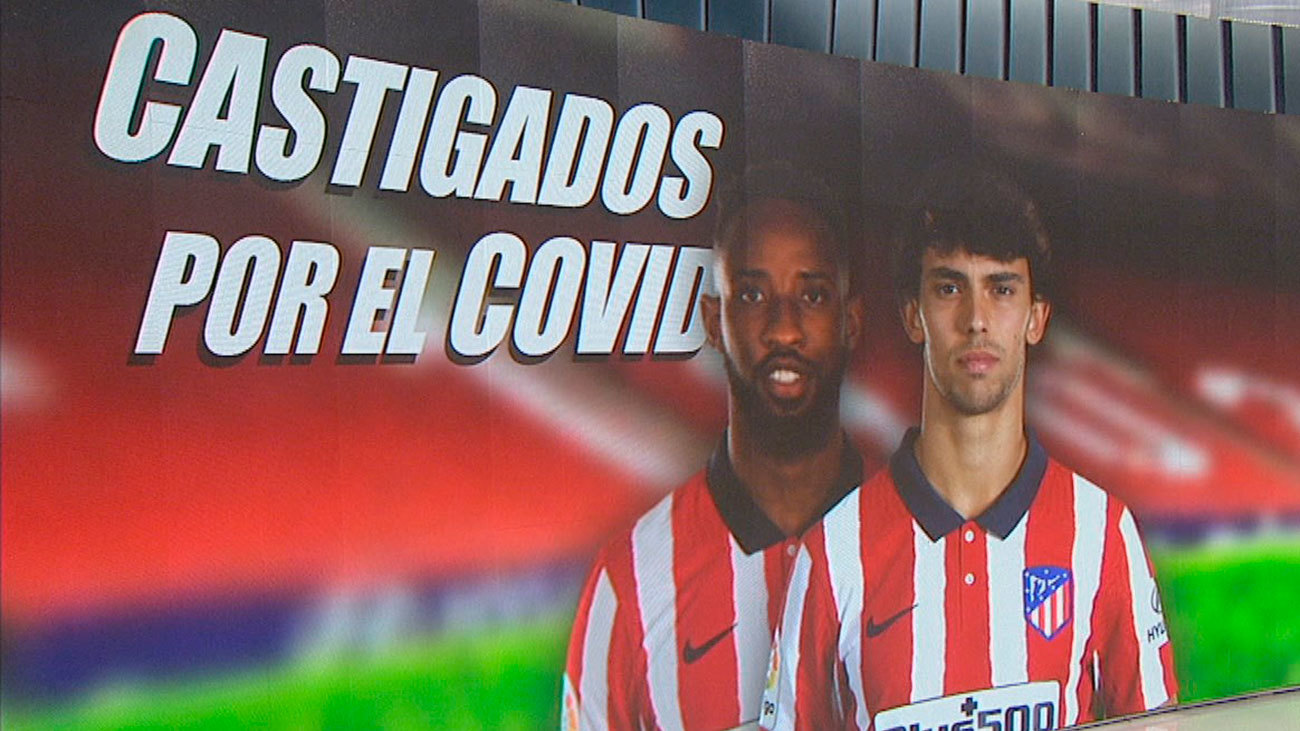 Atlético de Madrid, castigado por el coronavirus