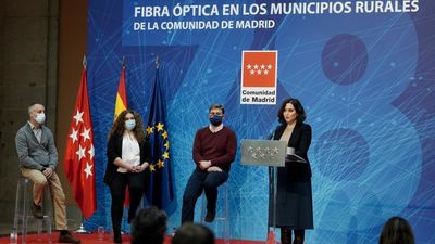Madrid extiende la fibra óptica a decenas de pequeñas poblaciones