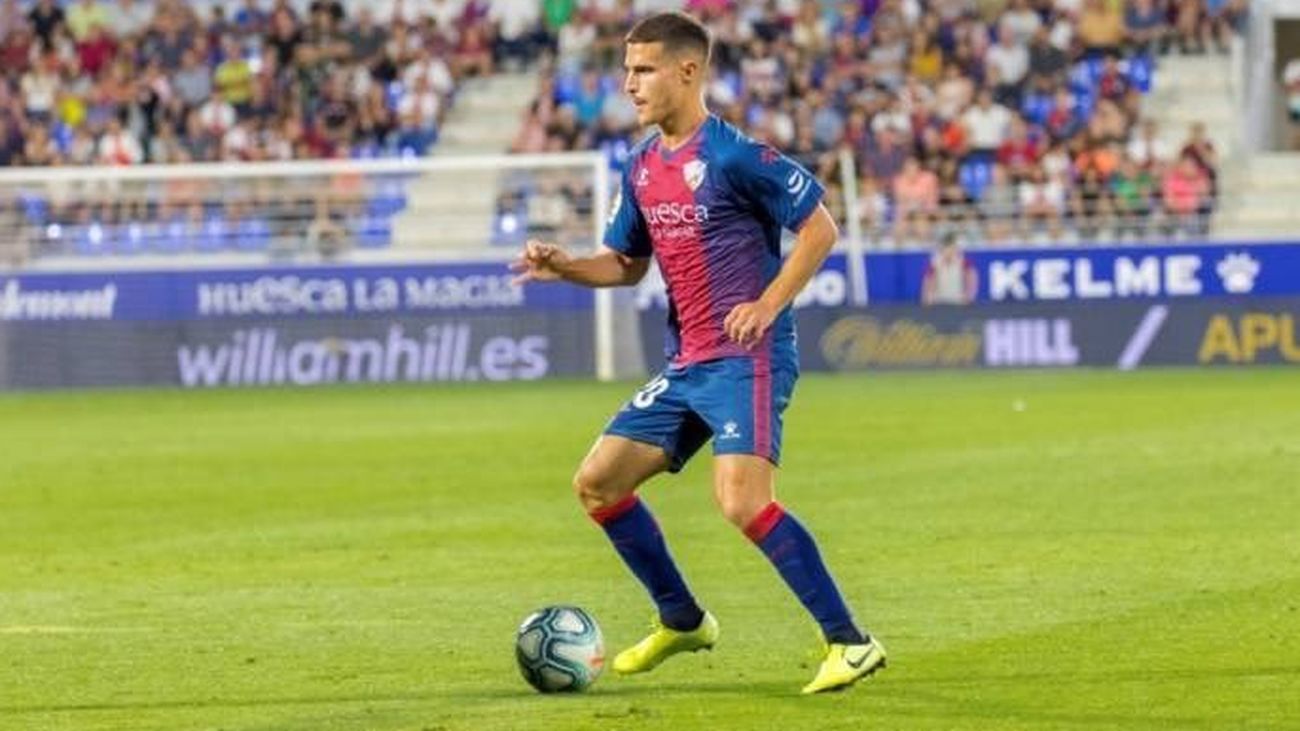Jaime Seoane, jugador del Huesca