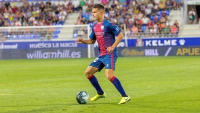 Seoane, jugador del Huesca: "Admiro mucho a Sergio Ramos"