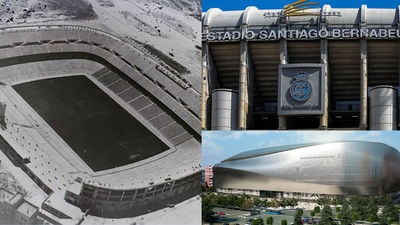 La metamorfosis del Santiago Bernabéu:  de 'Nuevo Chamartín' a estadio de élite