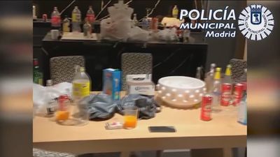 Más de 1.000 euros, el precio por una fiesta ilegal en Madrid en plena pandemia