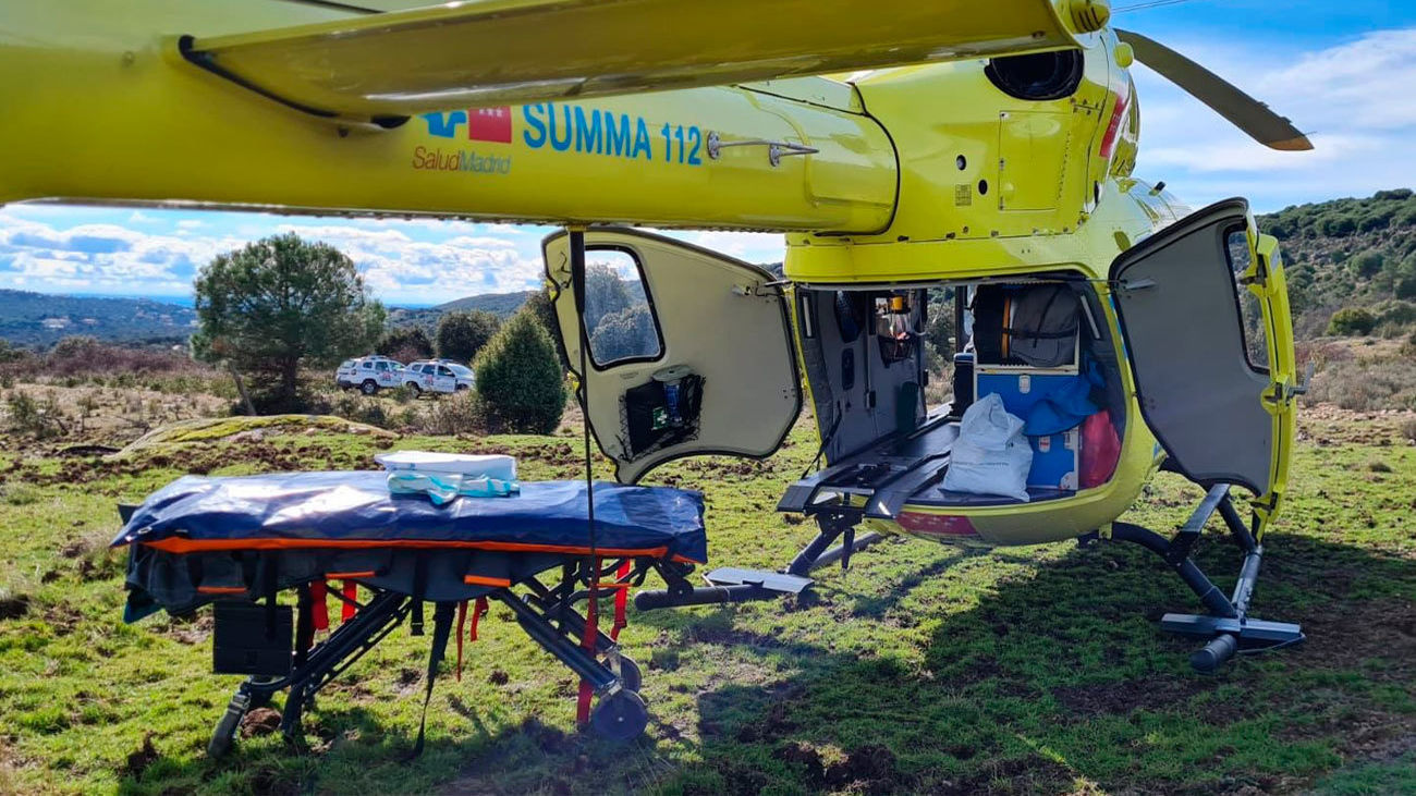 Helicoptero del Summa