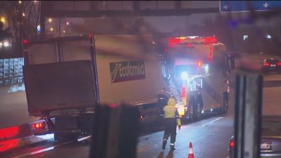 Accidente múltiple en la A-4 a la altura de Valdemoro, con cuatro vehículos implicados