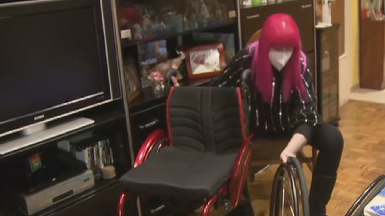 Atrapada en casa al no tener ascensor