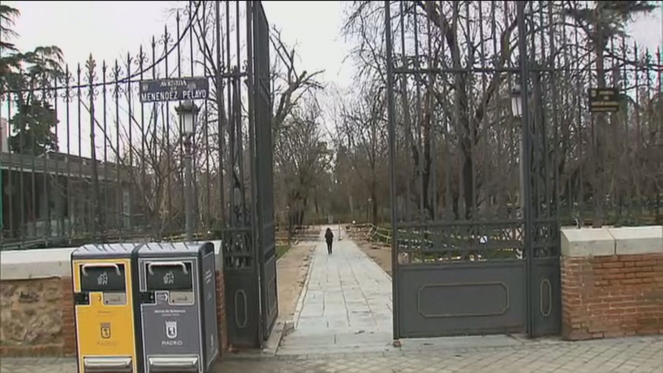 Los grandes parques de Madrid, un mes después de Filomena