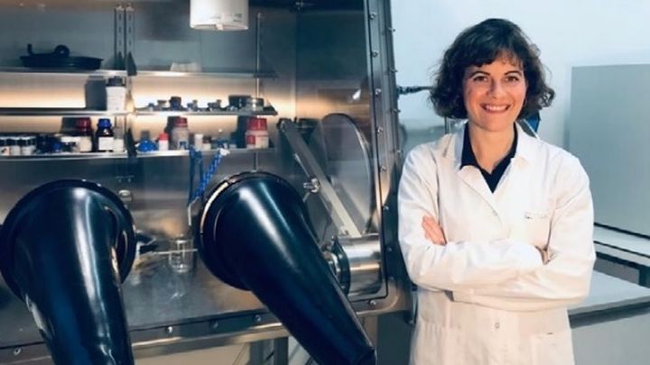 La científica premiada, en las instalaciones del CSIC / LOREAL-UNESCO WOMEN FOR SCIENCE
