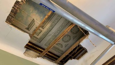 Descubren pinturas al fresco en las obras del Palacio del Infante Don Luís de Boadilla