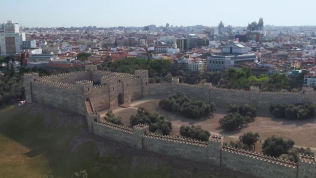 ‘Desmontando Madrid’ reconstruye el primer alcázar andalusí de Mayrit.
