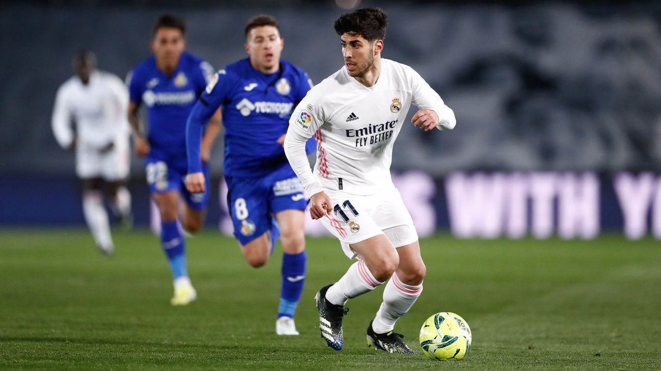 Asensio ante el Getafe