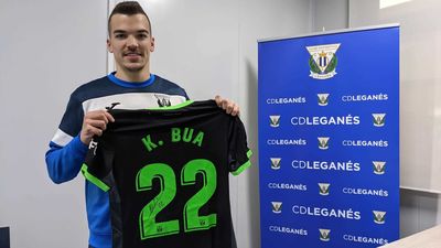 Kevin Bua, futbolista del Leganés: "Con los goles te llega la confianza"