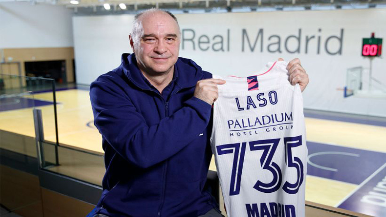 Laso agranda su leyenda y adelanta a Lolo Sainz en el banquillo del Real Madrid