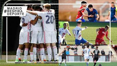 El Castilla gana al Las Rozas, empates en el Naval-Atleti B y Rayo Majadahonda-Getafe B