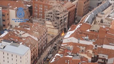 Temor por los daños que ocasionen las lluvias en los edificios afectados por la explosión en la calle Toledo