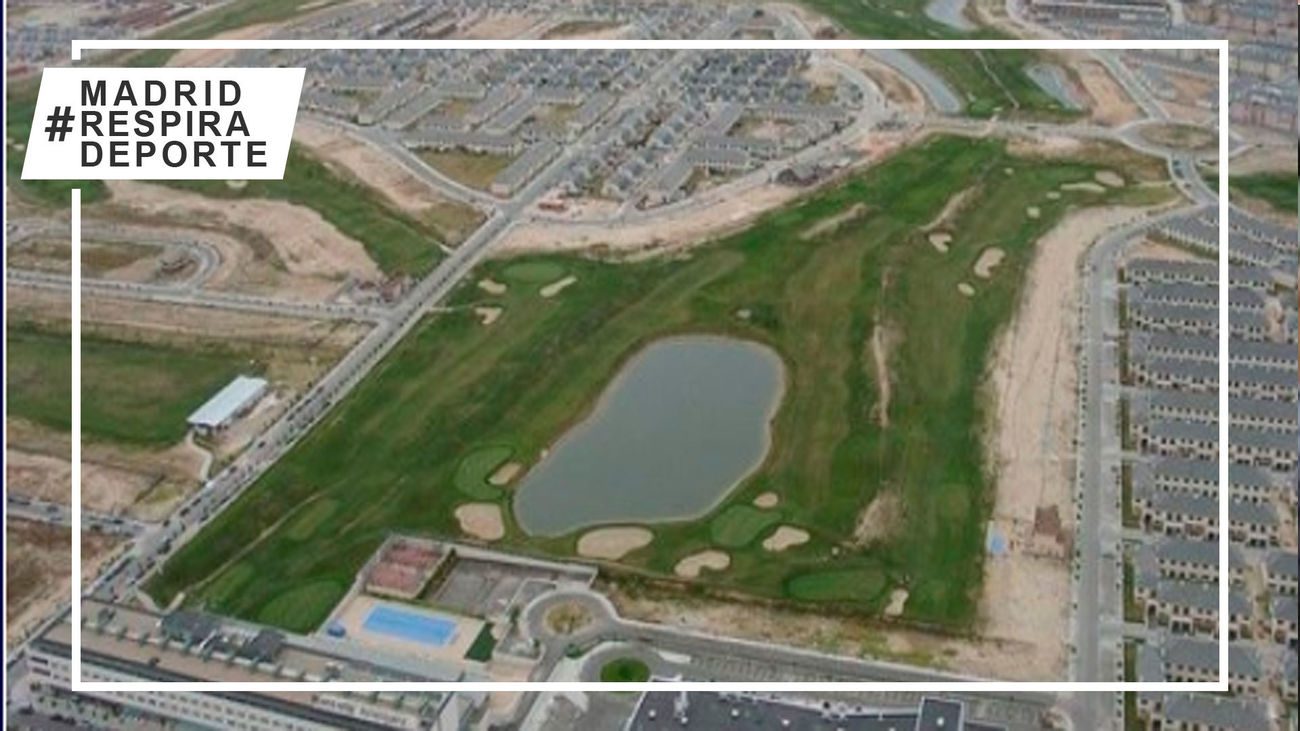 A subasta un campo de golf de Madrid