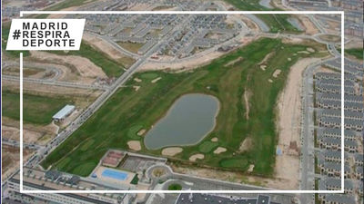 A subasta un campo de golf de Madrid