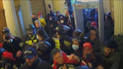 Nuevas imágenes del asalto al Capitolio