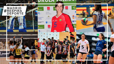 Los equipos madrileños de voleibol afrontan una jornada para definir la clasificación