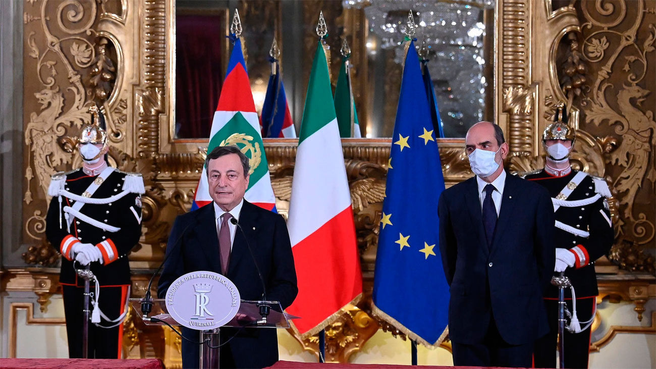 Mario Draghi anuncia su gobierno de salvación pero reserva a técnicos  Economía, Interior y Energía