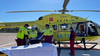 Dos heridos graves en sendos accidentes de montaña en la sierra de Guadarrama