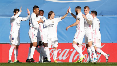 2-0. El Real Madrid firma su tercer triunfo consecutivo