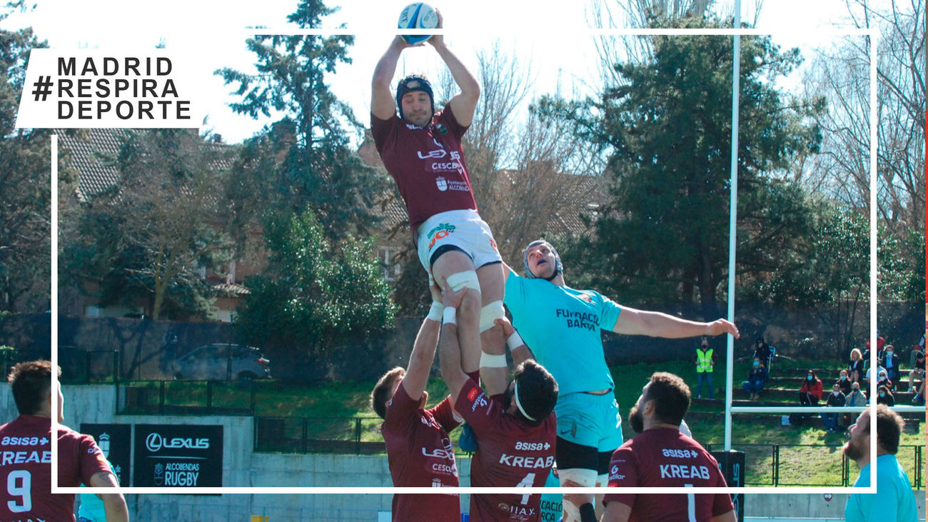 Alcobendas Rugby no cede tras derrotar al Barça